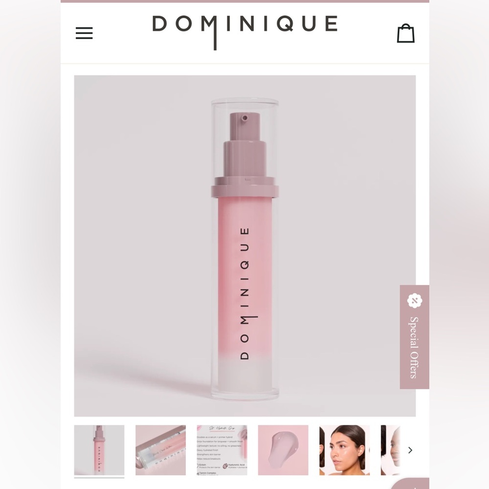 Dominique Moisture Grip Serum Primer! New!